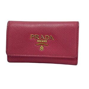 PRADA - Pink Leather Key Case 175-053125